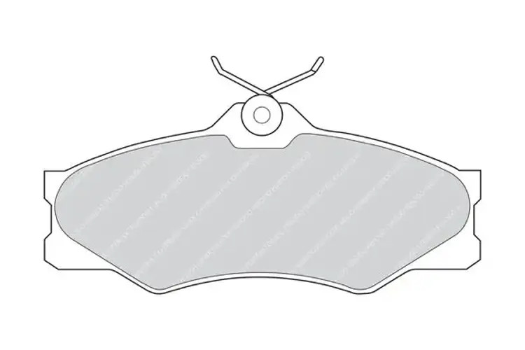Plaquettes De Frein Fvr517 Ferodo Pour Vw Transporter T3 Autobus/Autocar