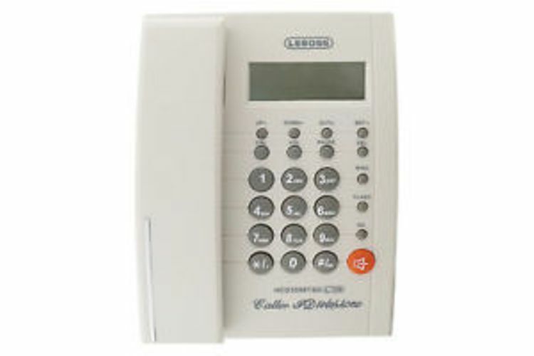 Telefono Fisso Display Lcd Casa Ufficio Hlw-6635 Vivavoce Linq