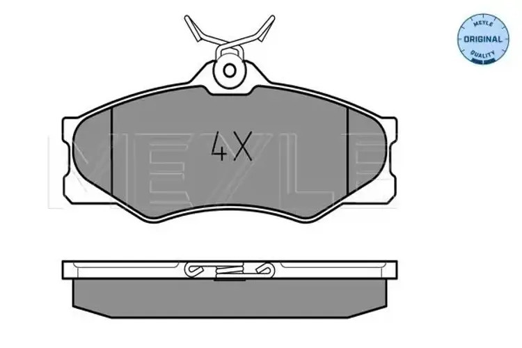 Plaquettes De Frein Essieu Avant 025 209 7919 Meyle Pour Vw