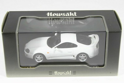 Kyosho 1/43 TOYOTA Supra JZA80 RZ 1993 White Howsakt vehicle K03704W/1 of 2016
