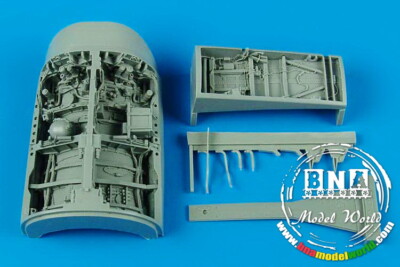 Aires 1/32 F-16C Fighting Falcon Wheel Bay for Academy kit