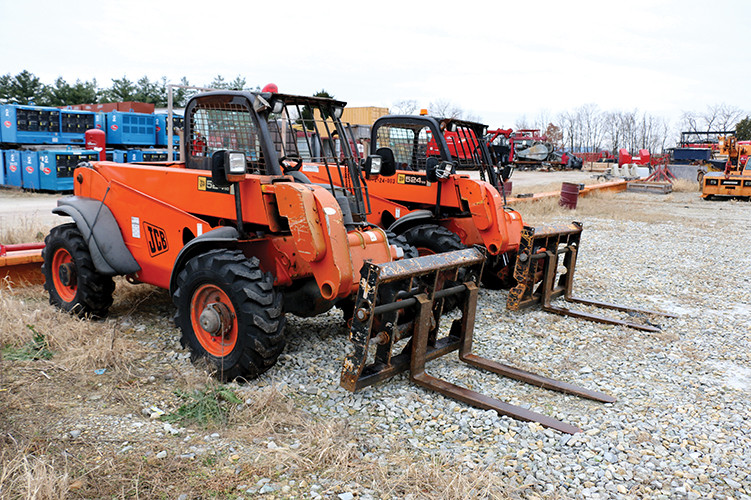 Used JCB 525-50 5,000 lb 4x4 Telescoping Forklift