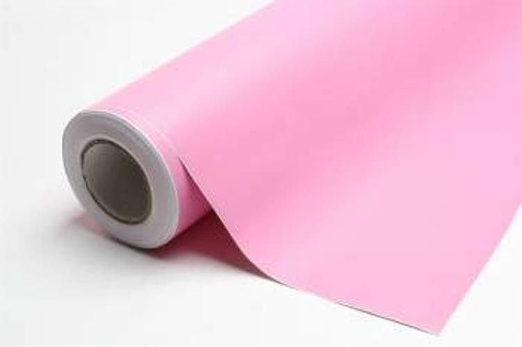 Rotolo Pellicola Adesiva Auto Moto Interno Esterno Rosa Opaco dim. 152cmx30m hsb