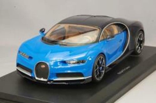 Kyosho OUSIA KSC09548BBK Bugatti Chiron 1/18 Blue Dark Blue From Japan New