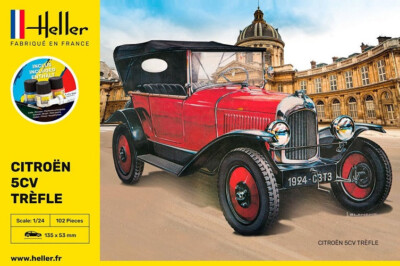 HELLER 56702 CITROEN 5CV TREFLE