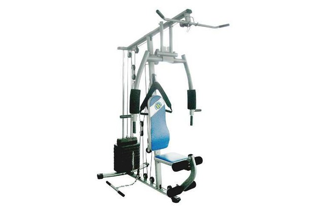 HOME GYM WITH 70KG PLASTIC WEIGHTS Gym & Fitness Gumtree Australia