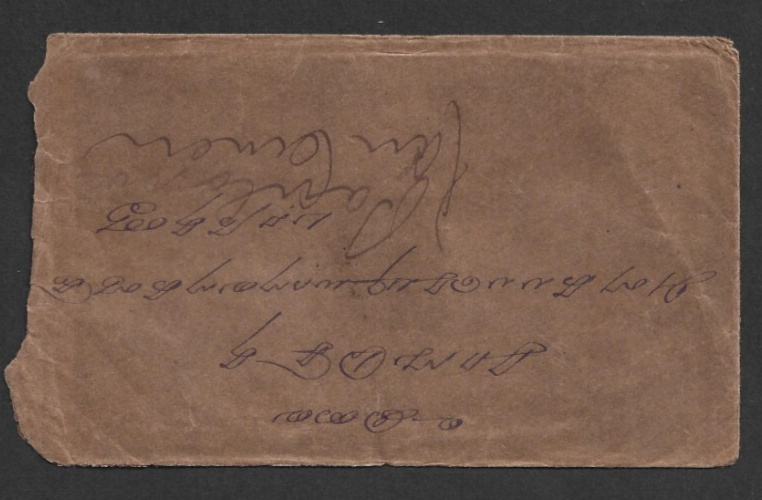 (BL) India 1907 KedvII Half Anna Cover