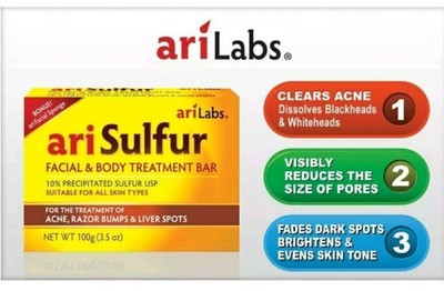 Arisulphur facial soap bar 
