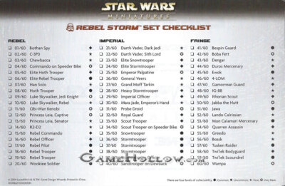 スターウォーズSTAR WARS MINI ATURES REBEL STORM スターウォーズSTAR WARS MINI ATURES REBEL STORM Star Wars