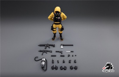 DH-S002 1/12 Scale Scp Foundation Mobile Task Forces Zeta-9 Mole Rats Mtf 6''Body