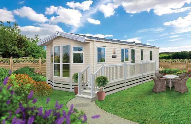 BRAND NEW STATIC CARAVAN FOR SALE WITH STUNNING SEA VIEW NEAR GLASGOW