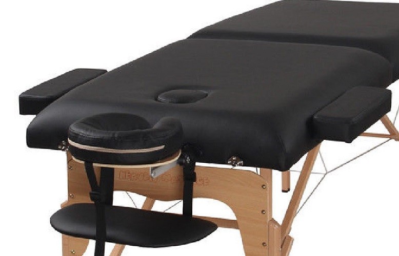 Portable Massage Table W/ Carry Case Fold Facial Bed Therapy Spa Tattoo Shiatsu