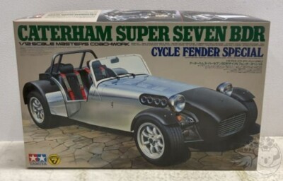 TAMIYA 1/12 CATERHAM SUPER SEVEN BDR CYCLE FENDER SPECIAL Plastic Model Kit Toy