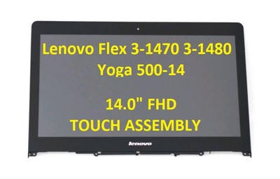Lenovo Yoga 500-14ACL 14'' Touch screen LCD Display Panel Assembly