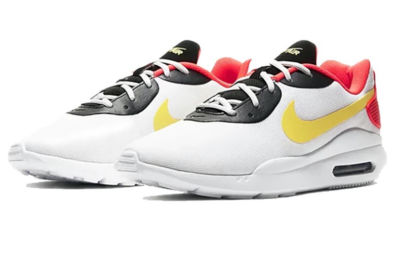 

Мужские кроссовки Nike Air Max Oketo, белый/желтый, размер 8,5, AQ2235-102, Nike Air Max Oketo
