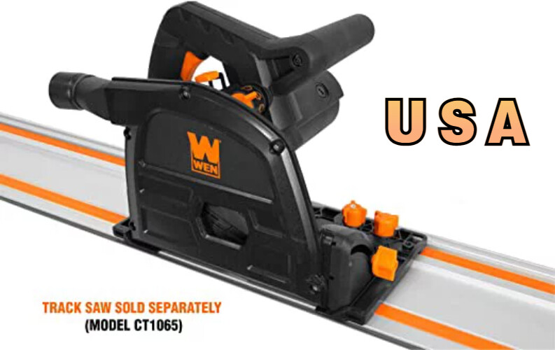 WEN 110-Inch Track Saw Track Guide Rail and Adapters. NEW