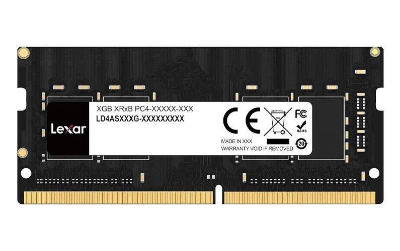 Lexar 16GB (1x 16GB) DDR4 3200 SO-DIMM Laptop Memory CL22 - Blister