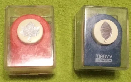 Scrape Booking ~ Design Punches ~ Assortment ~ Mixed Sizes ~ Fall Leaf