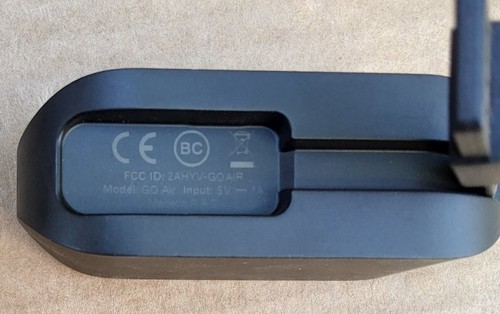 JLab JBuds GO Air True Wireless  Charging Case Only - BLACK case.