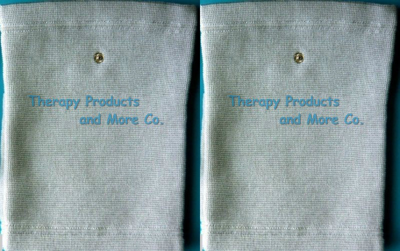 PAIR OF CONDUCTIVE KNEE PADS FOR MASSAGER/ARTHRITIS & NEUROPAT...