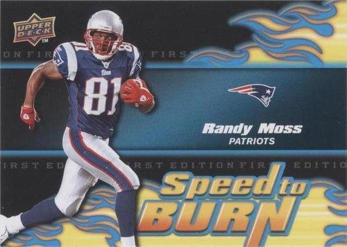 2009 Upper Deck First Edition Randy Moss #SB-6