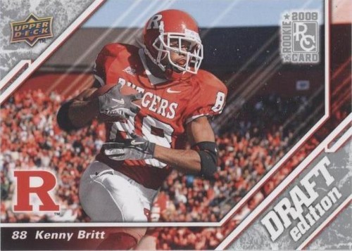 2009 Upper Deck Draft Edition Kenny Britt #84