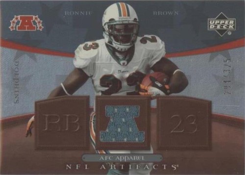 2007 Upper Deck Artifacts Ronnie Brown #AFC-RB