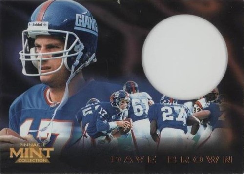 1996 Pinnacle Mint Collection Dave Brown #19
