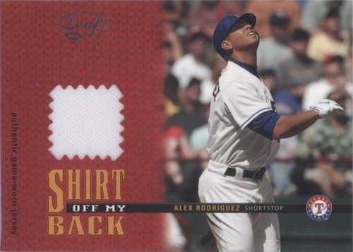 2004 Leaf - Alex Rodriguez #SOMB-15