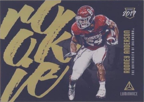 2019 Panini Luminance Rodney Anderson #L19