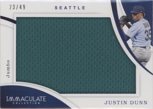 2020 Panini Immaculate Collection - Justin Dunn #J-JU