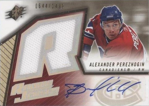 2005-06 SPx - Alexander Perezhogin #161