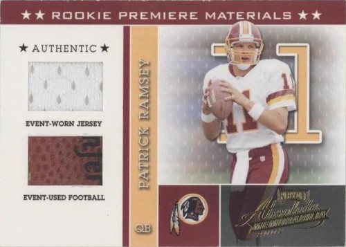 2002 Playoff Absolute Memorabilia Patrick Ramsey #222