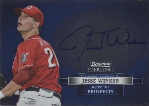 2012 Bowman Sterling - Jesse Winker #BSAP-JWI