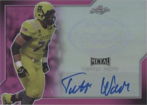 2017 Leaf Metal U.S. Army All-American Bowl Tristan Wirfs #BA-TW1