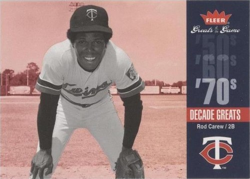 2006 Fleer Greats of the Game - Rod Carew #DEC-RO