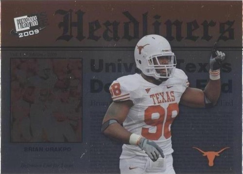 2009 Press Pass Signature Edition Brian Orakpo #HL-29