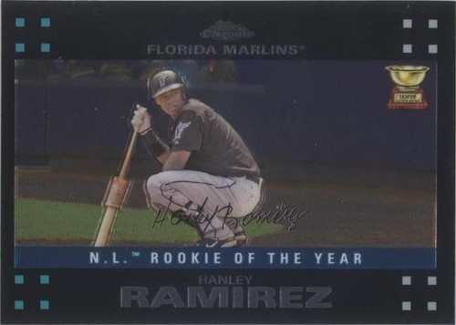 2007 Topps Chrome - Hanley Ramirez #255