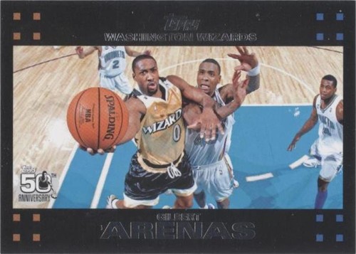2007-08 Topps - Gilbert Arenas #100