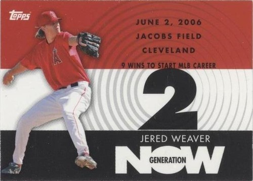2007 Topps - Jered Weaver #GN188
