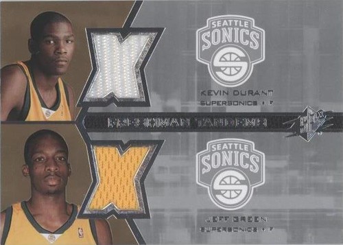 2007-08 SPx - Jeff Green/Kevin Durant #F2-DG