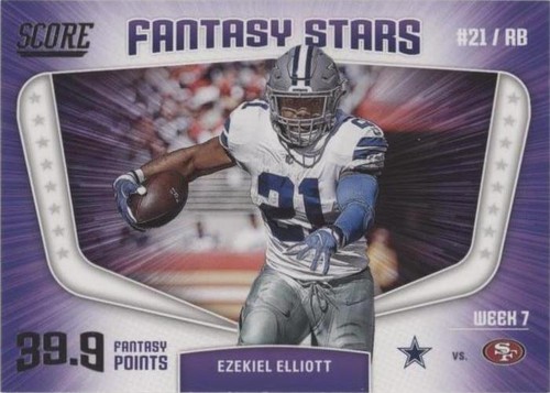 2018 Score Ezekiel Elliott #11