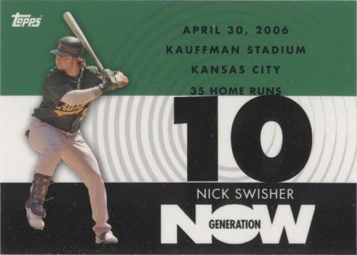 2007 Topps - Nick Swisher #GN369