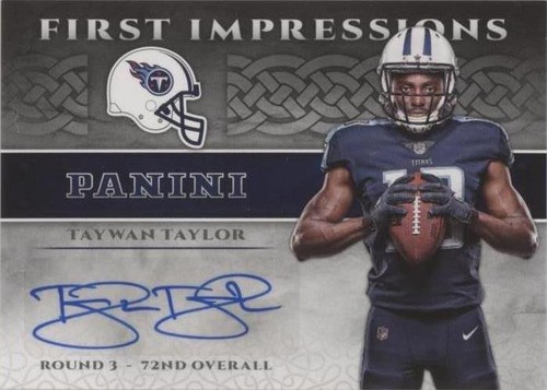 2017 Panini Taywan Taylor #FI-TT