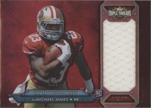 2012 Topps Triple Threads LaMichael James #TTRJR-30
