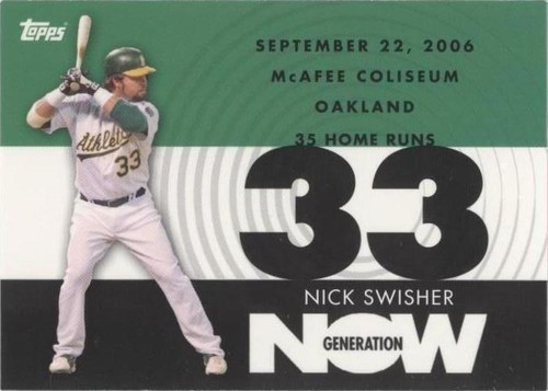 2007 Topps - Nick Swisher #GN392
