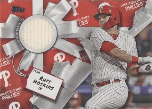 2019 Topps Holiday - Rhys Hoskins #WHR-RH
