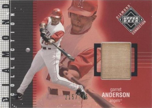 2002 Upper Deck Diamond Connection - Garret Anderson #422