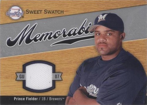 2007 Sweet Spot - Prince Fielder #SW-PF