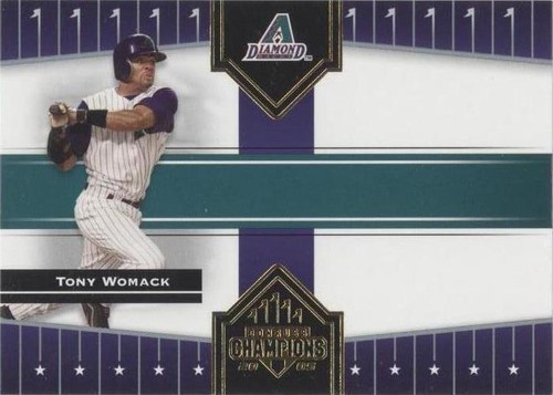 2005 Donruss Champions - Tony Womack #104